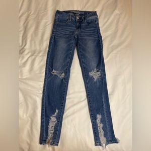 American Eagle Jegging Crop Jeans